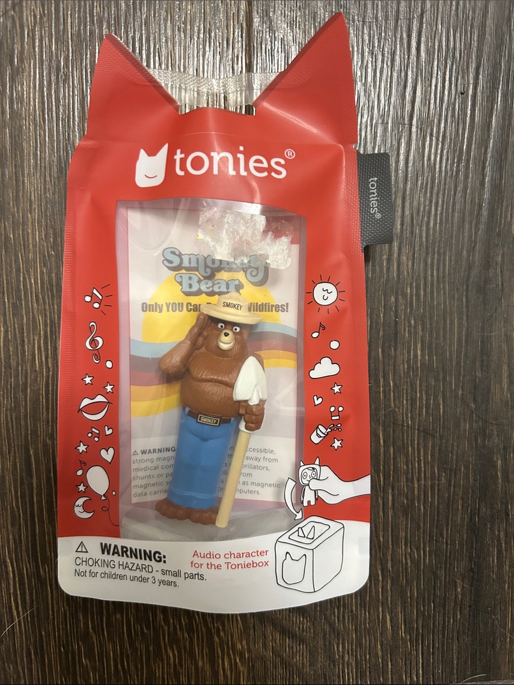 Tonies Smokey Bear Audio Figure - Red Packaging